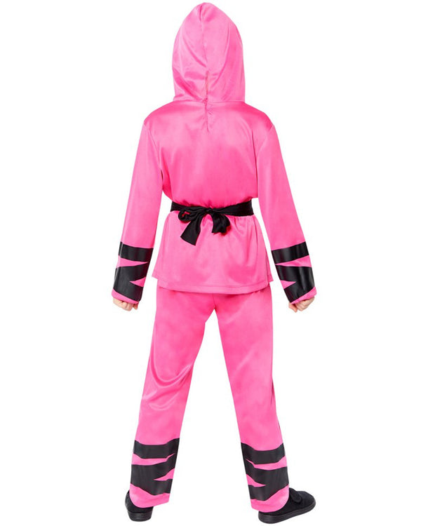 Pink Ninja Girls Costume 4-6 Years
