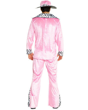Pink Pimp Daddy Mens Costume
