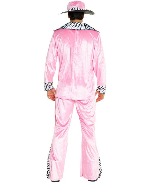 Pink Pimp Daddy Mens Costume