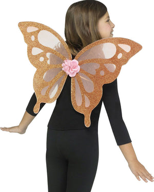 Pink Shimmer Fairy Wings