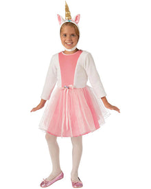 Pink Unicorn Princess Girls Costume