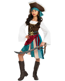 Pirate Captain Boho Girls Costume