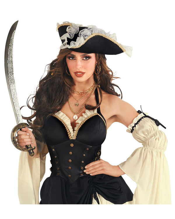 Flirty Pirate Captain Womens Costume