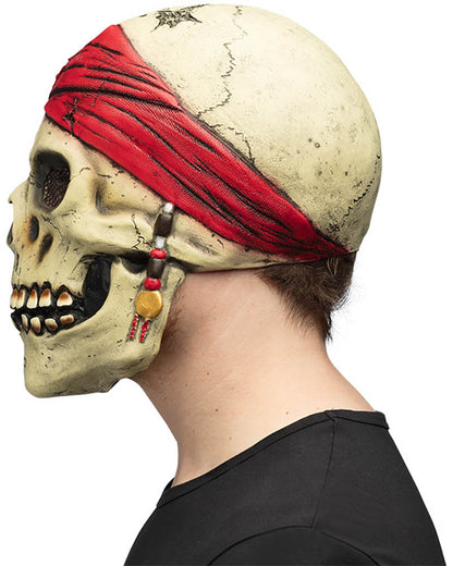 Pirate Crinson Latex Mask