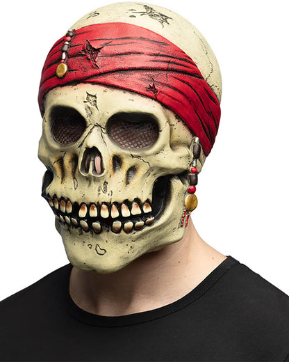 Pirate Crinson Latex Mask