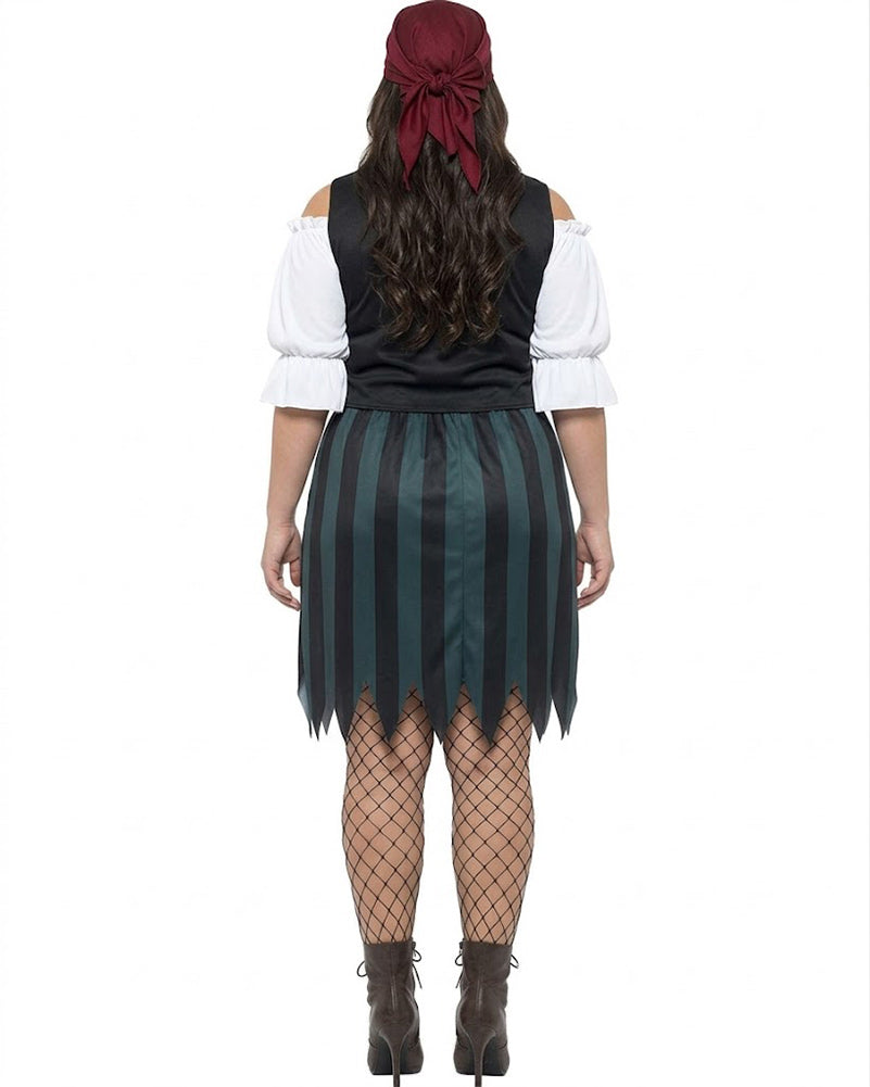 Pirate Deckhand Womens Plus Size Costume