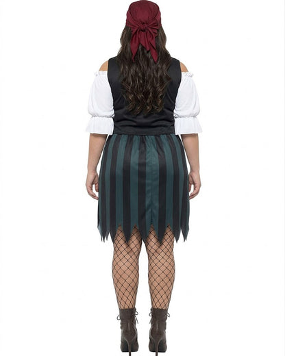 Pirate Deckhand Womens Plus Size Costume