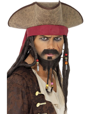Pirate Hat with Dreadlocks