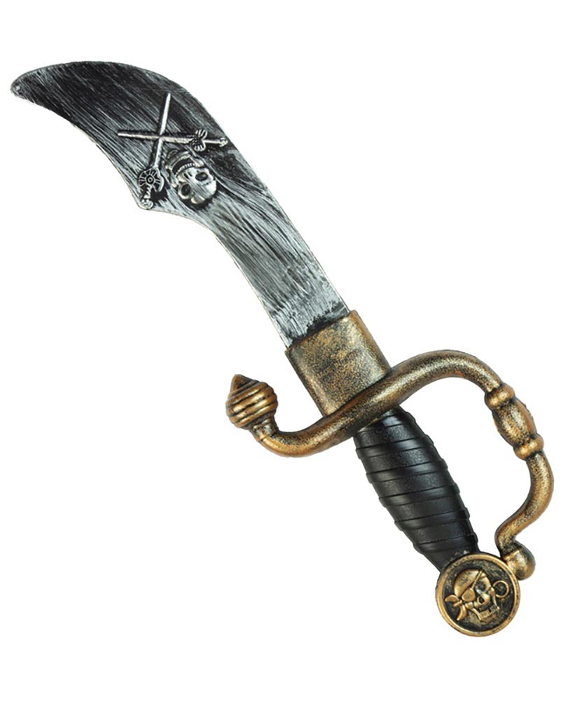 Pirate Knife Plastic Prop 35cm