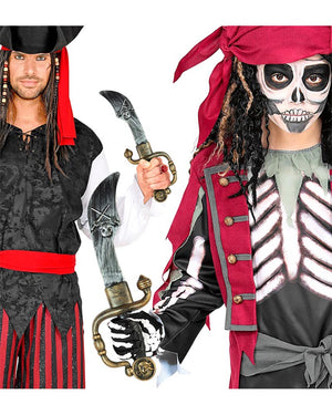 Pirate Knife Plastic Prop 35cm