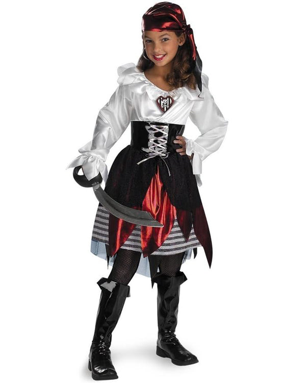 Pirate Lass Girls Costume