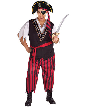 Pirate Man Plus Size Mens Costume