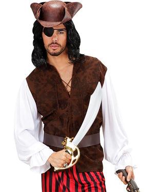 Pirate Mens Shirt with Vest
