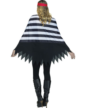 Pirate Poncho Adult Costume