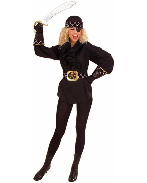 Pirate Skull and Cross Bone Gloves