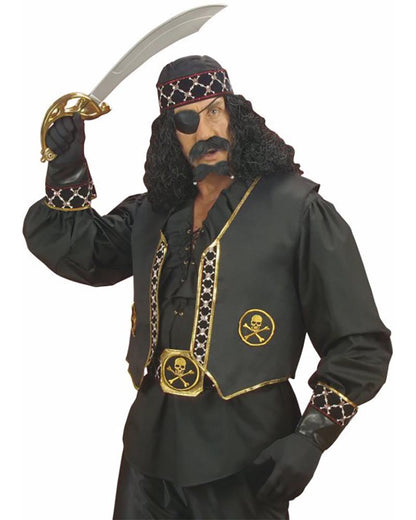 Pirate Skull and Cross Bone Gloves