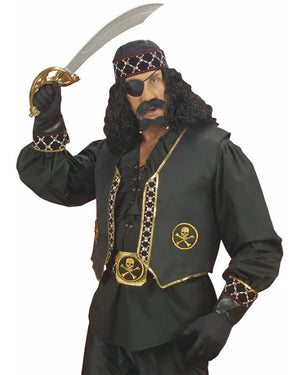 Pirate Skull and Cross Bone Gloves