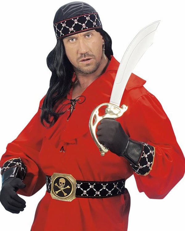 Pirate Skull and Cross Bone Gloves