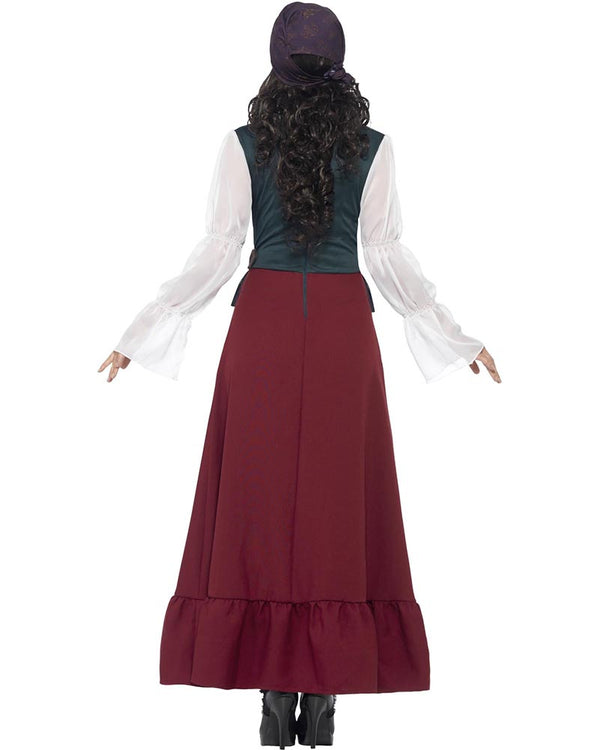Pirate Buccaneer Beauty Deluxe Womens Costume