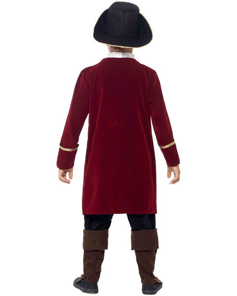 Pirate Captain Deluxe Boys Costume