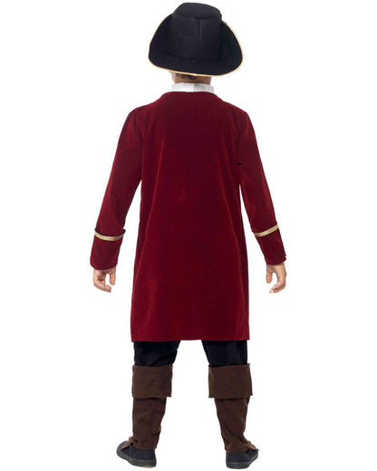 Pirate Captain Deluxe Boys Costume
