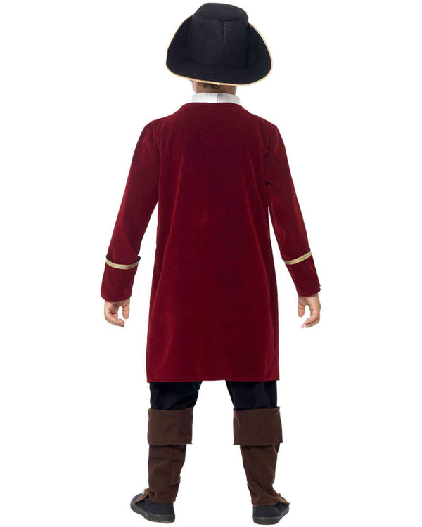 Pirate Captain Deluxe Boys Costume