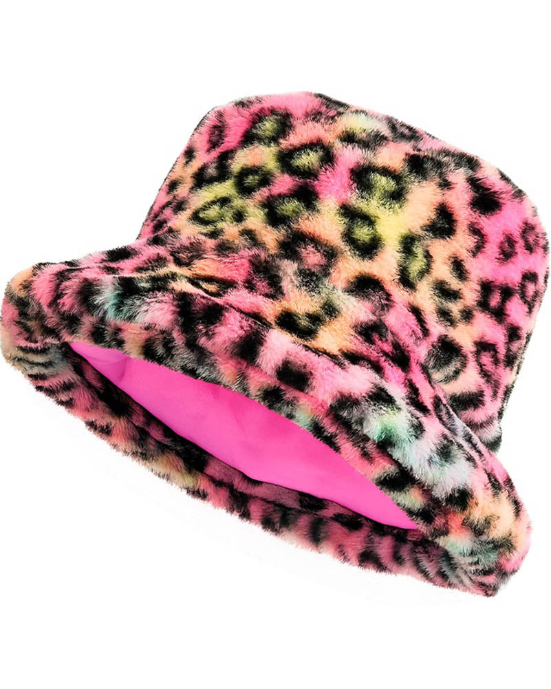 Plush Animalier Multicolour Bucket Hat