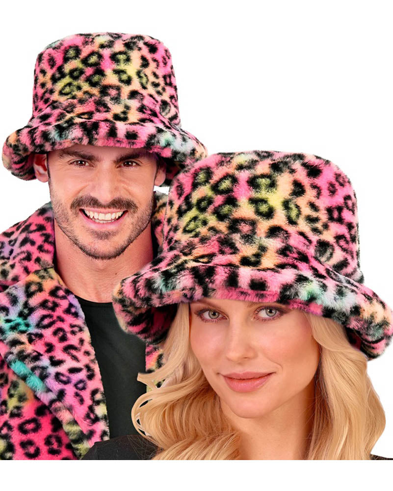 Plush Animalier Multicolour Bucket Hat