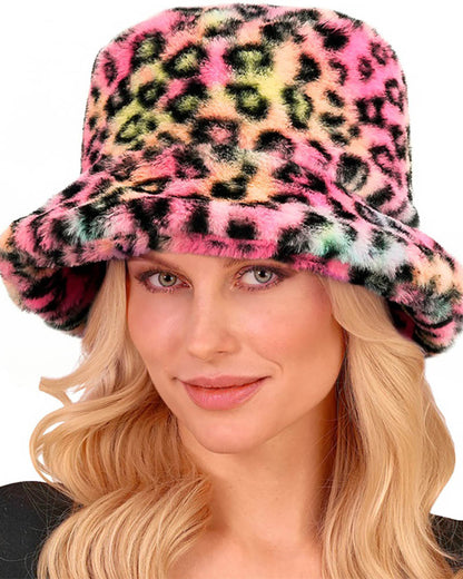 Plush Animalier Multicolour Bucket Hat