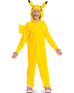 Pokemon Pikachu Fancy Dress Boys Costume