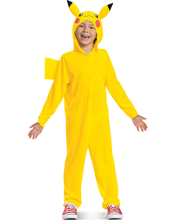 Pokemon Pikachu Fancy Dress Boys Costume
