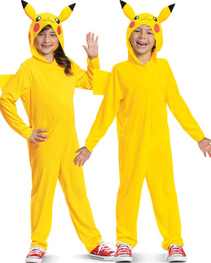 Pokemon Pikachu Fancy Dress Boys Costume
