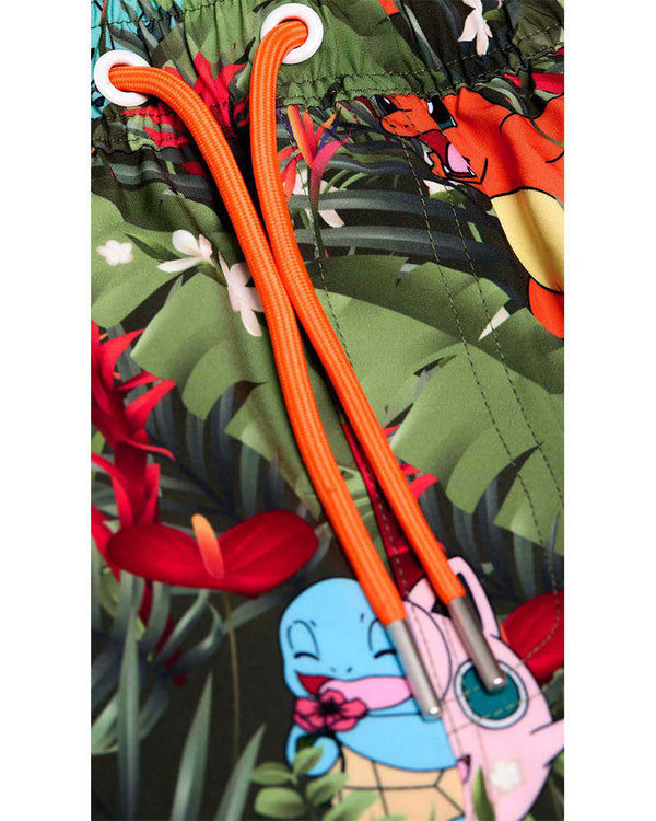 Pokemon Tropical Forest Opposuit Mens Swim Shorts