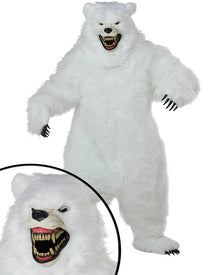 Polar Bear White Deluxe Adult Costume