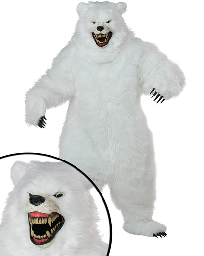 Polar Bear White Deluxe Adult Costume