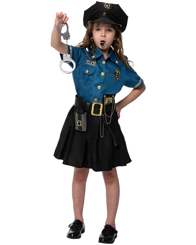 Police Complete Girls Costume