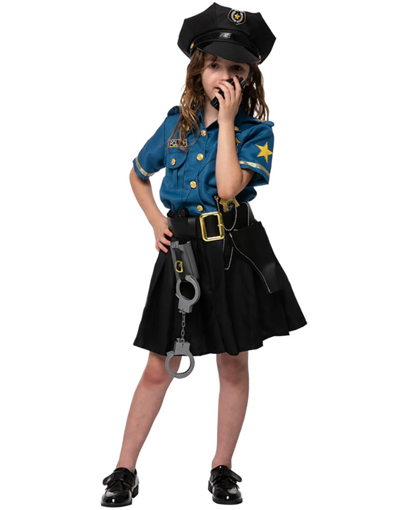Police Complete Girls Costume