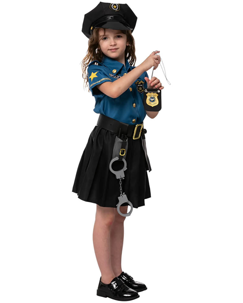 Police Complete Girls Costume