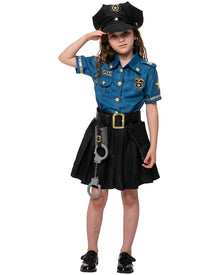 Police Complete Girls Costume