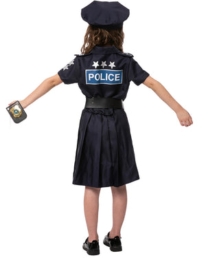 Police Officer Complete Girls Costume