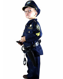 Police Deluxe Complete Kids Costume
