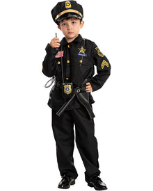 Police Officer Complete Boys Costume