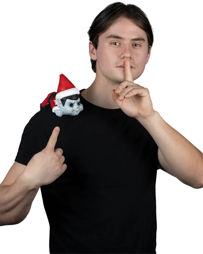 Possessed Elf Shoulder Buddy Halloween Prop