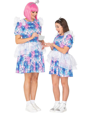 Pretty Fish Deluxe Plus Size Womens Costume