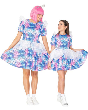 Pretty Fish Deluxe Plus Size Womens Costume