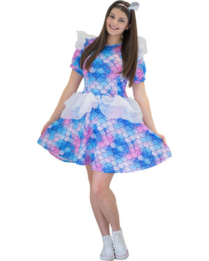 Pretty Fish Deluxe Plus Size Womens Costume