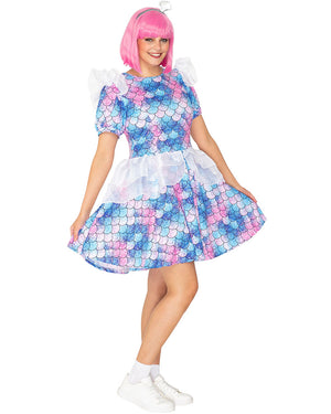 Pretty Fish Deluxe Plus Size Womens Costume