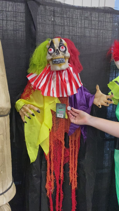 Skeleton Clown Animatronic 1.8m