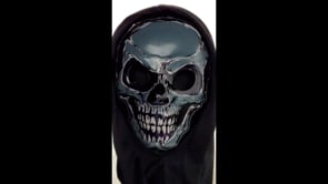 Electro Skull Reaper Light Up Boys Costume