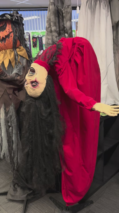 Possessed Zombie Animated Halloween Decoration 1.4m